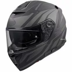Casque De Moto Intégral En Premier DEVIL PR9BE BM Fibre Black Matt Grey