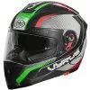 Casque De Moto Intégral Premier VYRUS MP IT BM Noir Vert Blanc Rouge