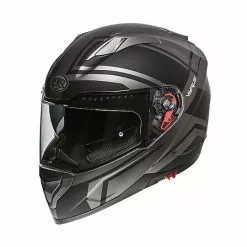 Casque De Moto Intégral Premier VYRUS ND17 BM Noir Anthracite Mat