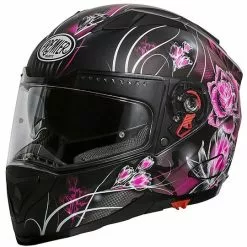 Casque De Moto Intégral Premier VYRUS Vanity 9 BM Matt Black Pink