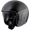 Casque De Moto Jet Vintage En Fibre Premier VINTAGE EVO BTR9 Noir Brillant
