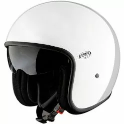 Casque De Moto Jet Vintage En Fibre Premier VINTAGE EVO U8 Blanc