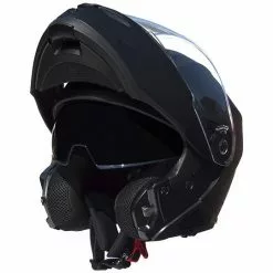 Casque De Moto Modulaire Double Visor Premier Genius U9 BM Matt Black