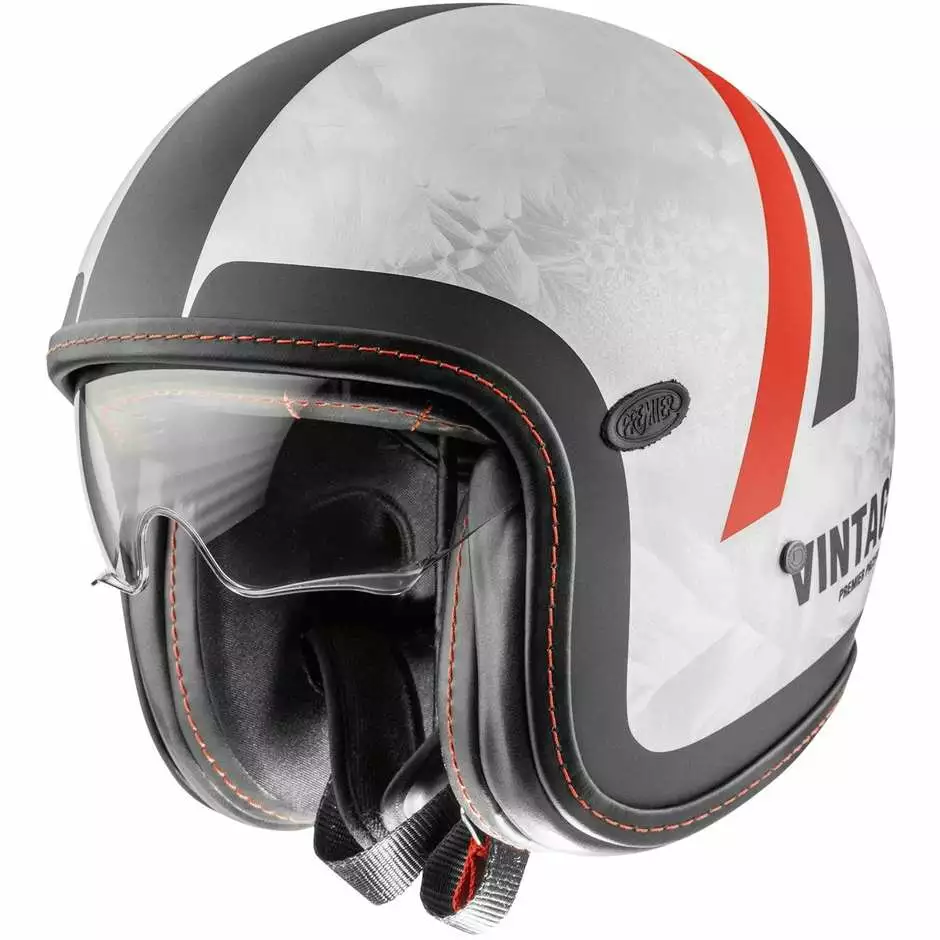 Casque De Moto Premier Jet VINTAGE EVO PLATINUM EDITION DR DO92BM