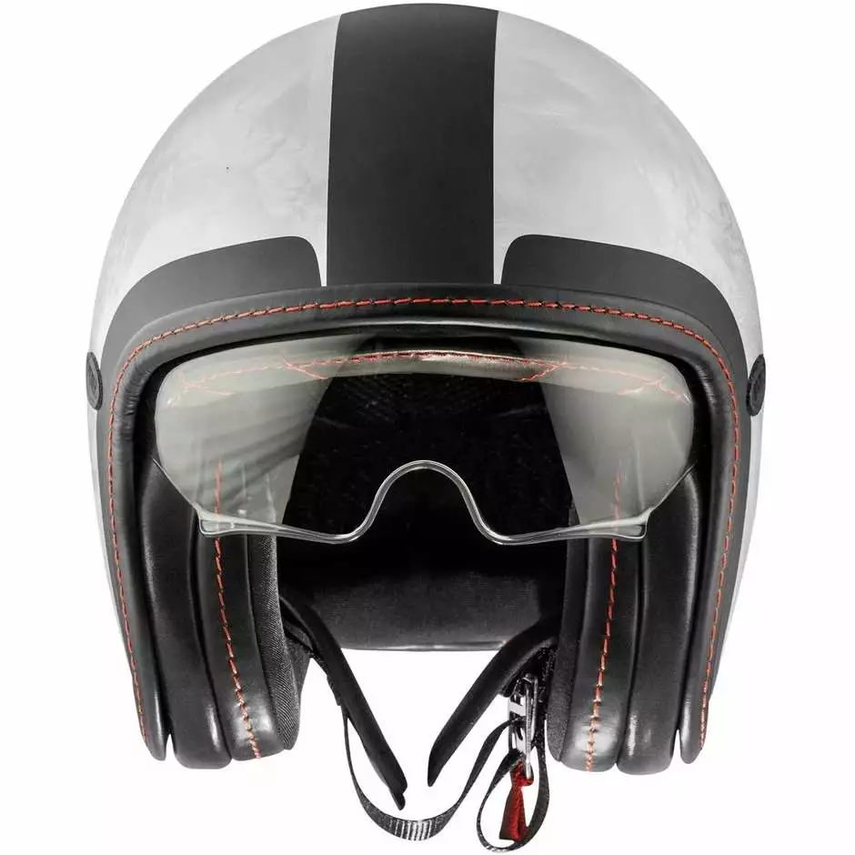 Casque De Moto Premier Jet VINTAGE EVO PLATINUM EDITION DR DO92BM – Image 3