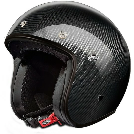Casque De Moto Premier Jet Vintage LE PETIT CLASSIC EVO Carbon