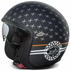 Casque De Moto Premier Vintage SP9 Fibre Jet