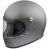 Casque De Moto Vintage Intégral Des Années 70 Premier Trophy U17 BM Gris Mat