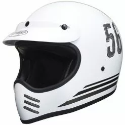 Casque Intégral Premier Trophy Style Des Années 70 MX P4