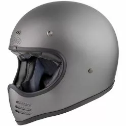Casque Intégral Vintage Premier MX U17 BM Gris Mat
