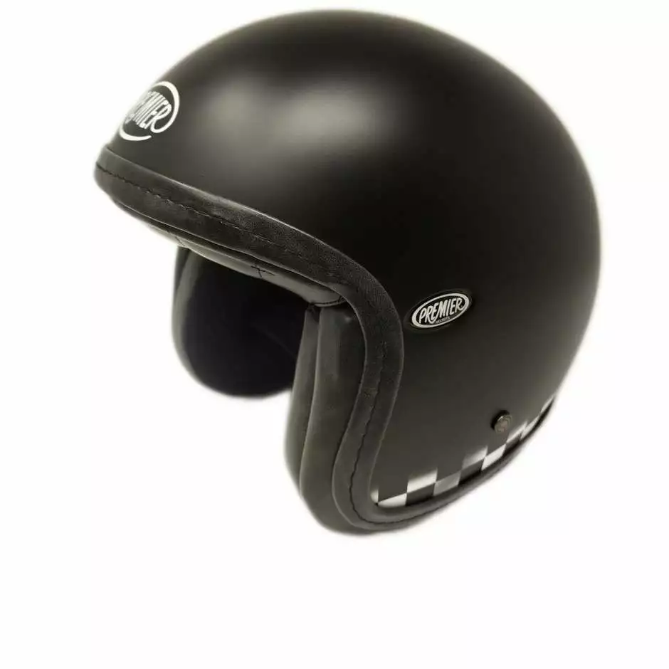 Casque Moto Jet Custom Premier VINTAGE CLASSIC CK U9BM Limited Edition