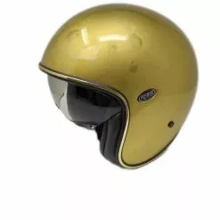 Casque Moto Jet Custom Premier VINTAGE DR GOLD