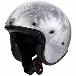 Casque Moto Vintage Jet Premier Fibre LE PETIT CLASSIC EVO DR Blanc