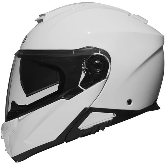 Premier Modular Double Visor Casque De Moto Genius U8 Blanc – Image 3