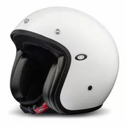 Premier Vintage Jet - Casque De Moto En Fibre Vintage Classic White