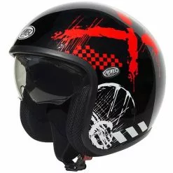 Premier Vintage RX9 Fibre Jet Casque De Moto